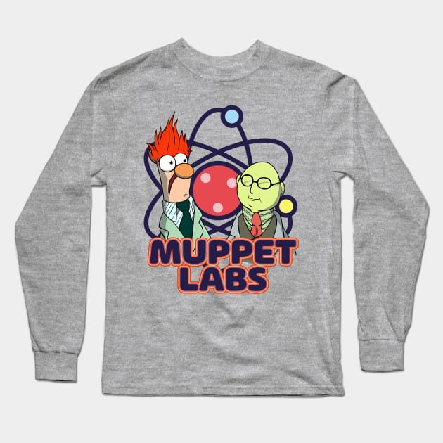 Muppet Science Labs Long Sleeve T-Shirt by Recapaca